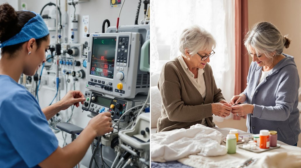 care type distinctions explained