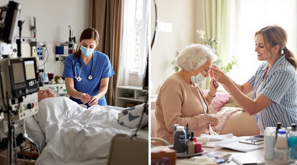 home care versus personal care