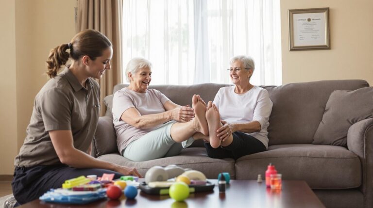 home health offers therapy