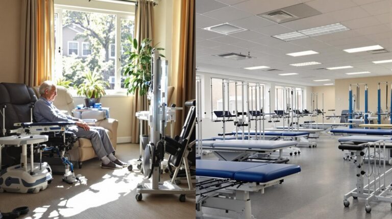 home health vs outpatient therapy