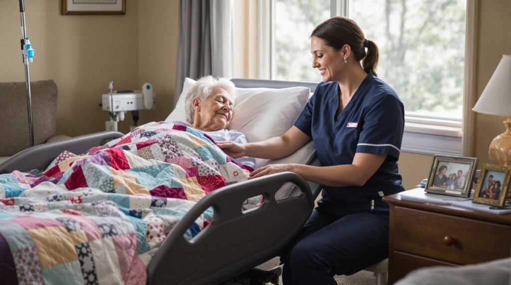 hospice offers in home caregiving