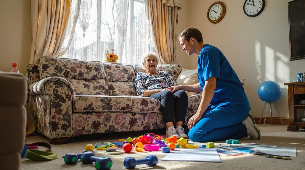 in home therapy session duration